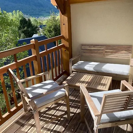 T4 Duplex Vue Montagne Lägenhet Loudenvielle